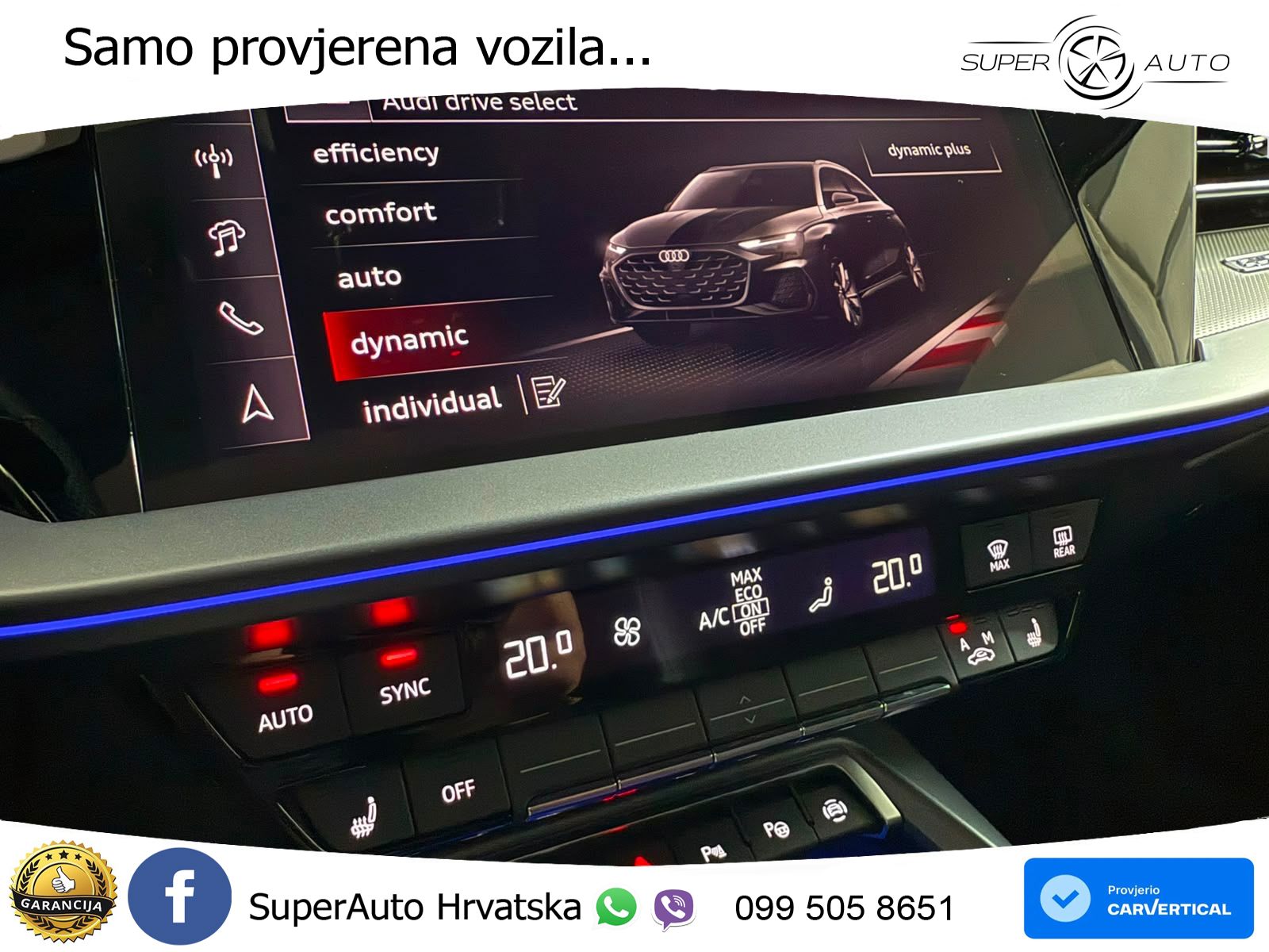 Audi S3 2.0 TFSI (333 KS) quattro S tronic LED+GR SJED+ACC
