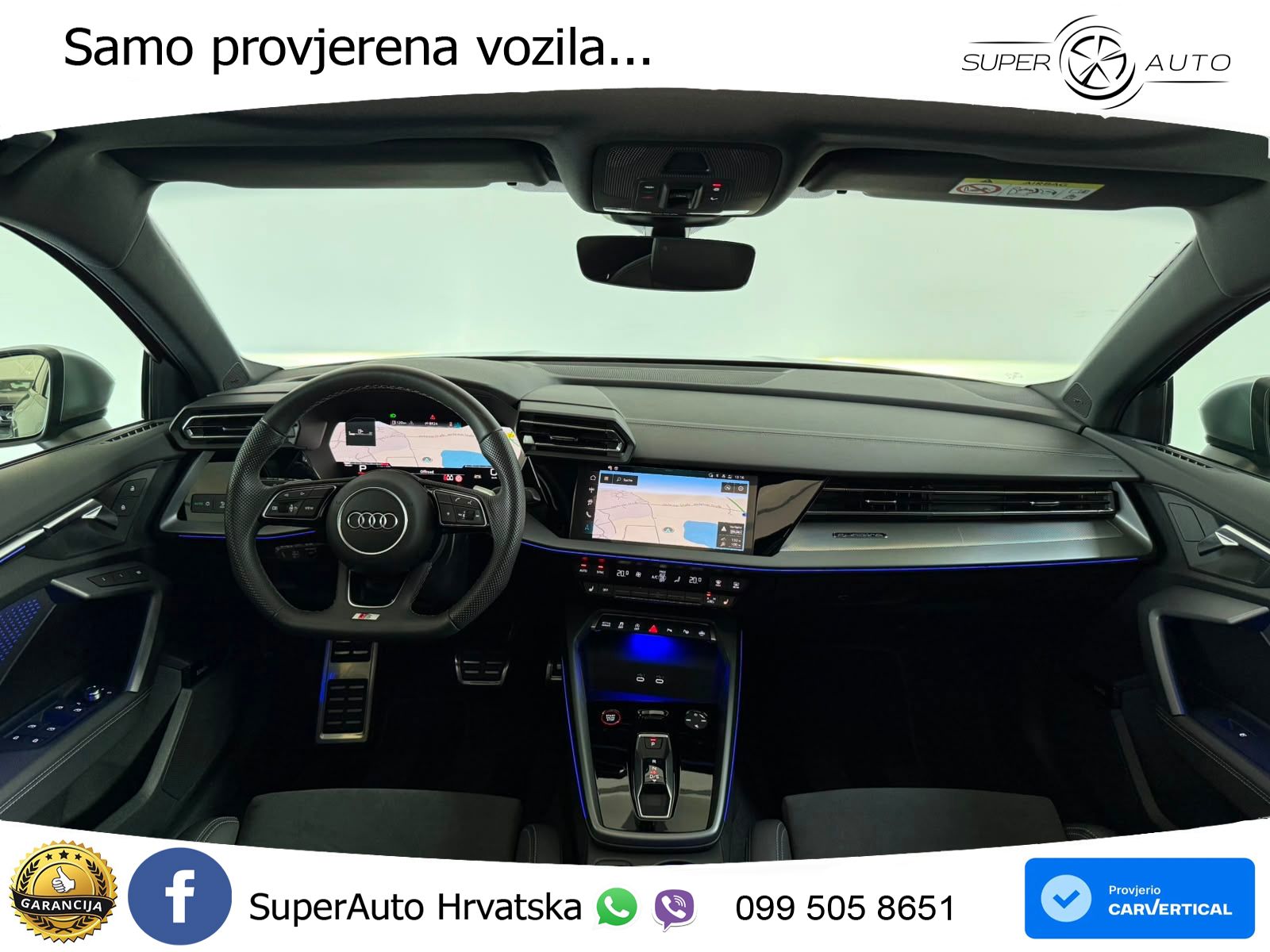 Audi S3 2.0 TFSI (333 KS) quattro S tronic LED+GR SJED+ACC
