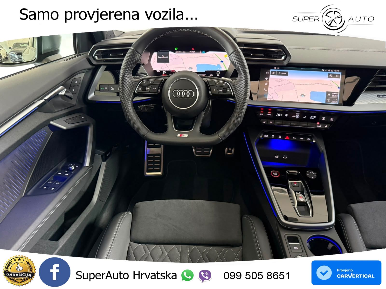 Audi S3 2.0 TFSI (333 KS) quattro S tronic LED+GR SJED+ACC