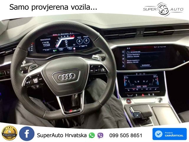 Audi RS6 Avant 4.0 TFSI V8 performance (630 KS)  quattro tiptronic ZRAČNI+ACC+GR SJED+KAM