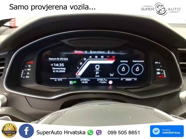 Audi RS6 Avant 4.0 TFSI V8 performance (630 KS)  quattro tiptronic ZRAČNI+ACC+GR SJED+KAM