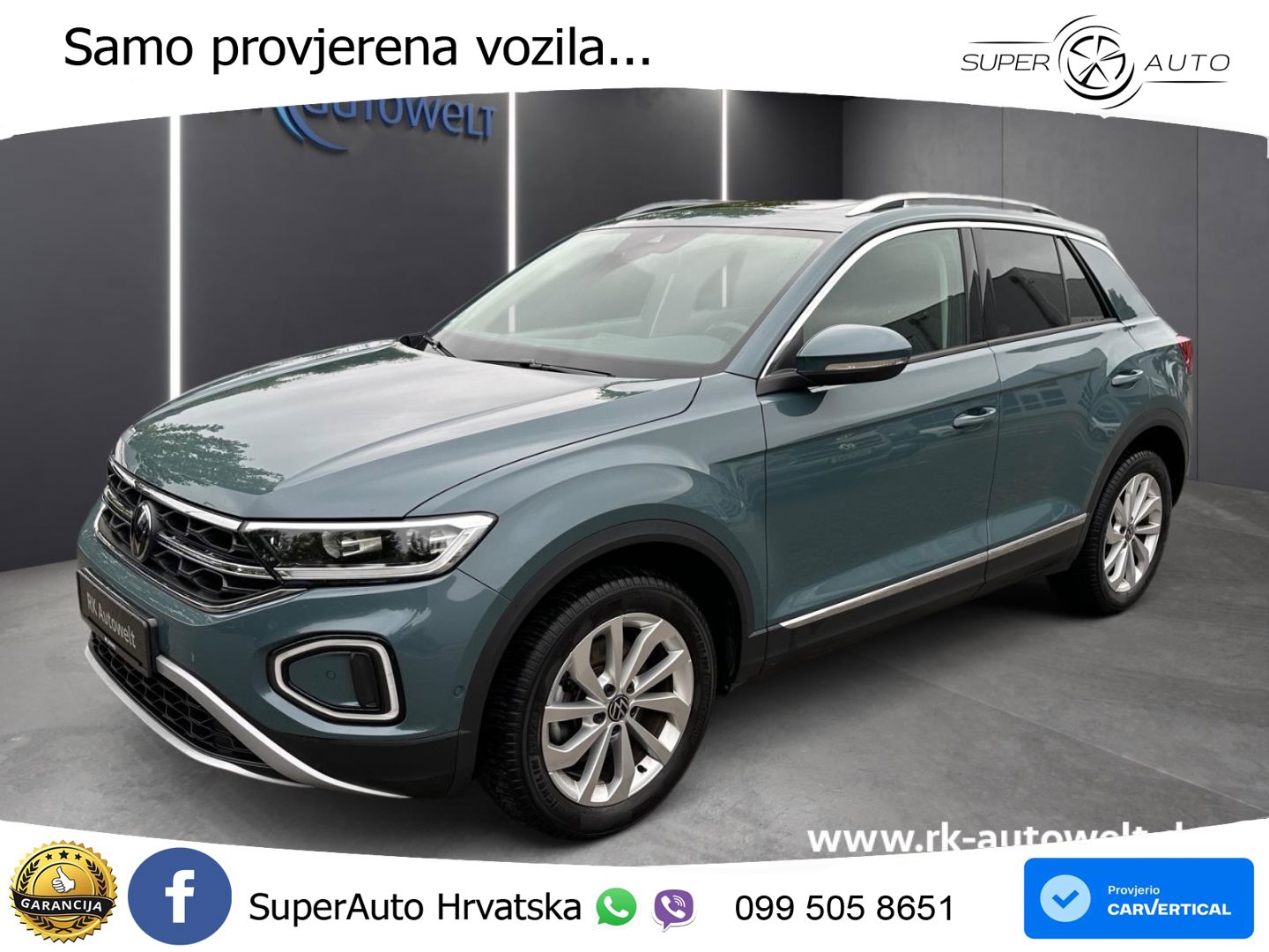 Volkswagen T-Roc I 1.5 TSI (150 KS) DSG LED+GR SJED+ACC