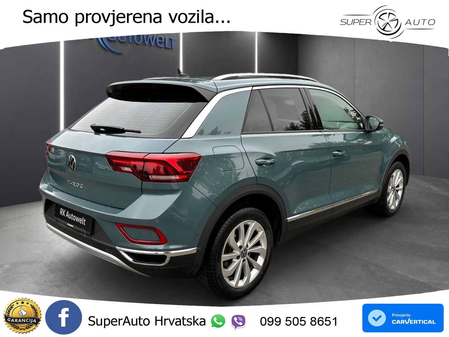 Volkswagen T-Roc I 1.5 TSI (150 KS) DSG LED+GR SJED+ACC