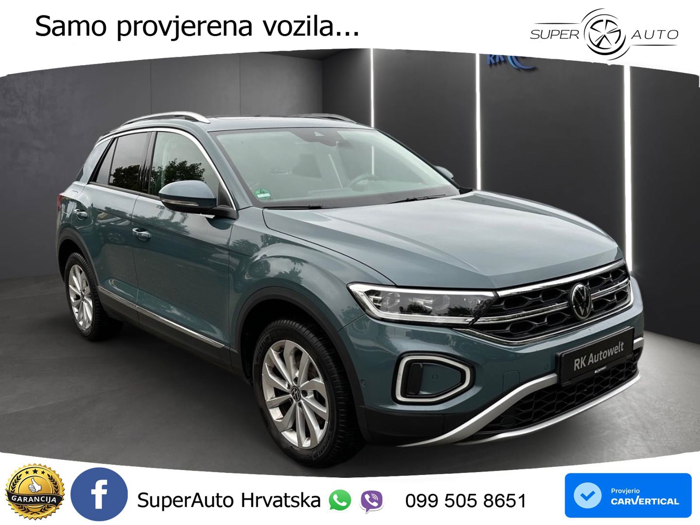 Volkswagen T-Roc I 1.5 TSI (150 KS) DSG LED+GR SJED+ACC