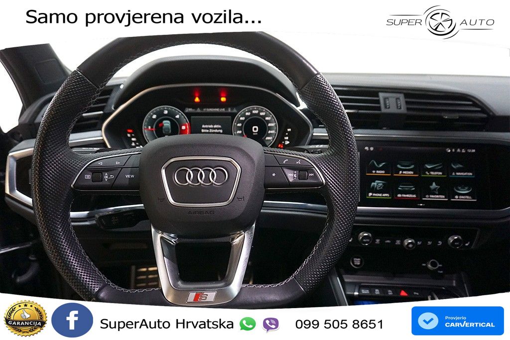 Audi Q3 35 TDI (150 KS) quattro S tronic MATRIX+GR SJED+KAM