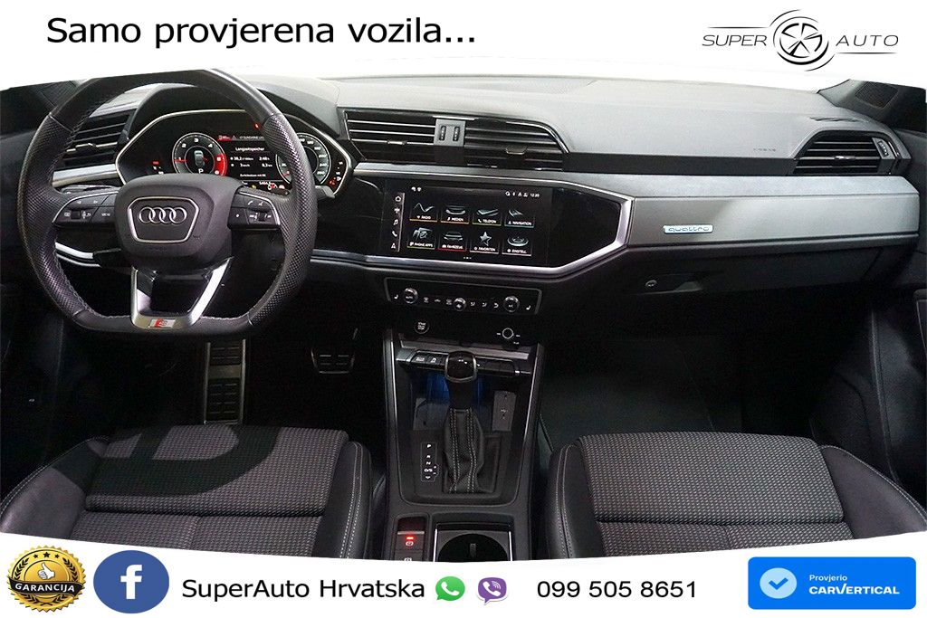 Audi Q3 35 TDI (150 KS) quattro S tronic MATRIX+GR SJED+KAM