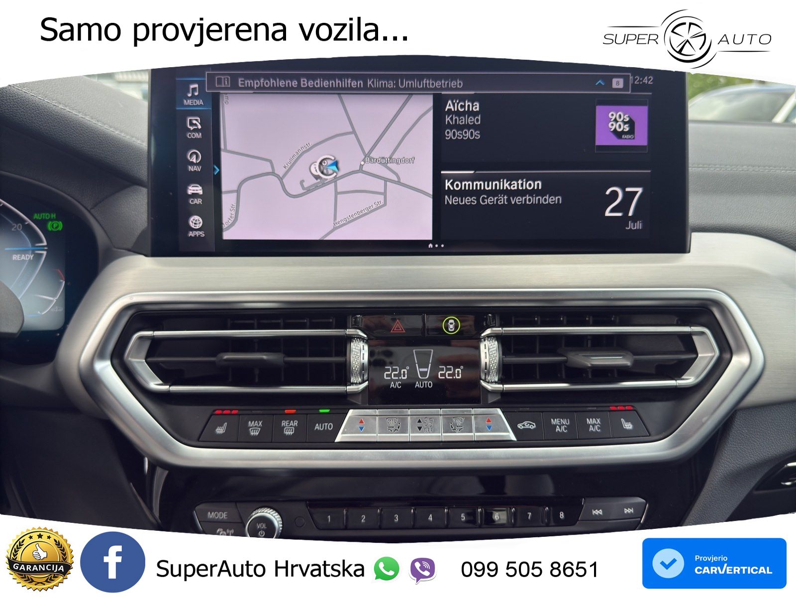 BMW iX3 80 kWh (286 KS)