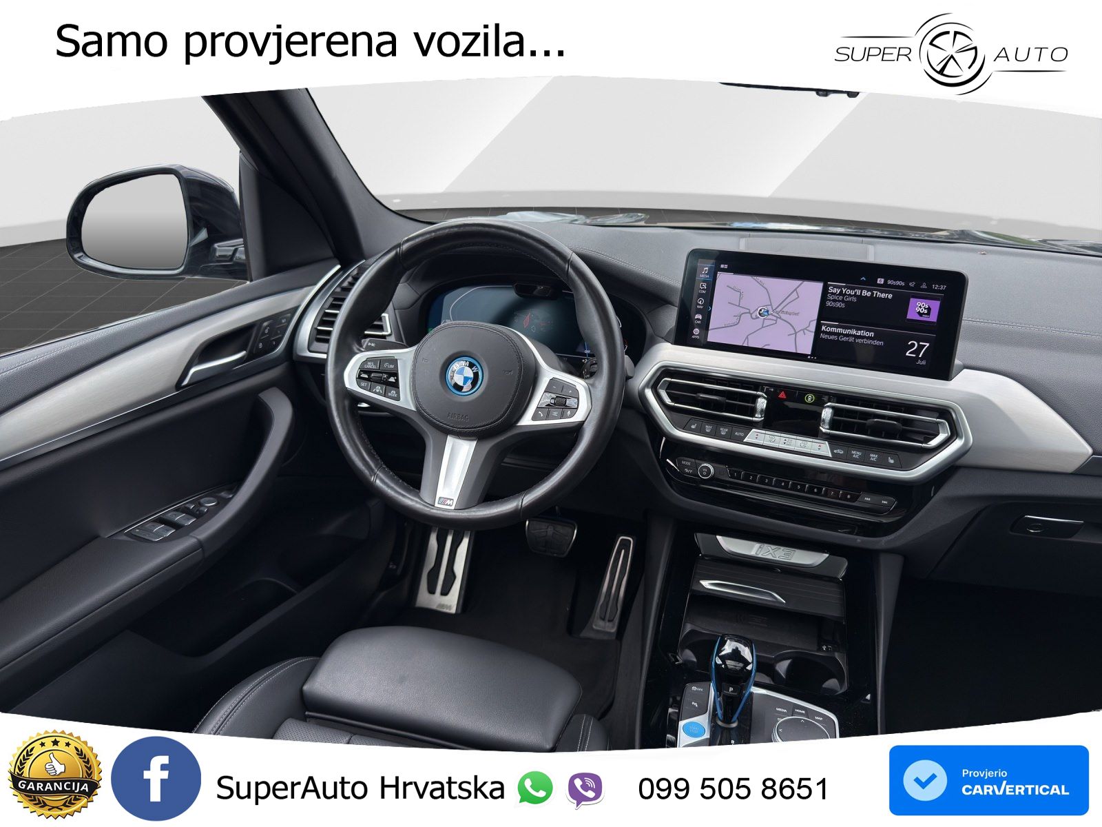 BMW iX3 80 kWh (286 KS)