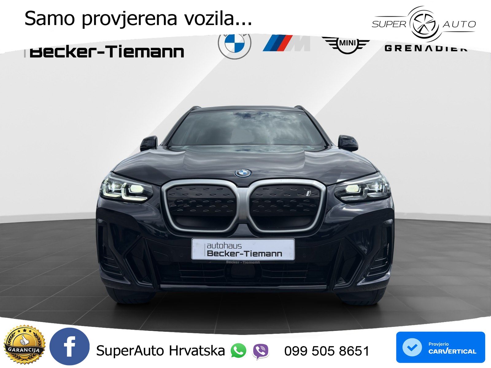 BMW iX3 80 kWh (286 KS)