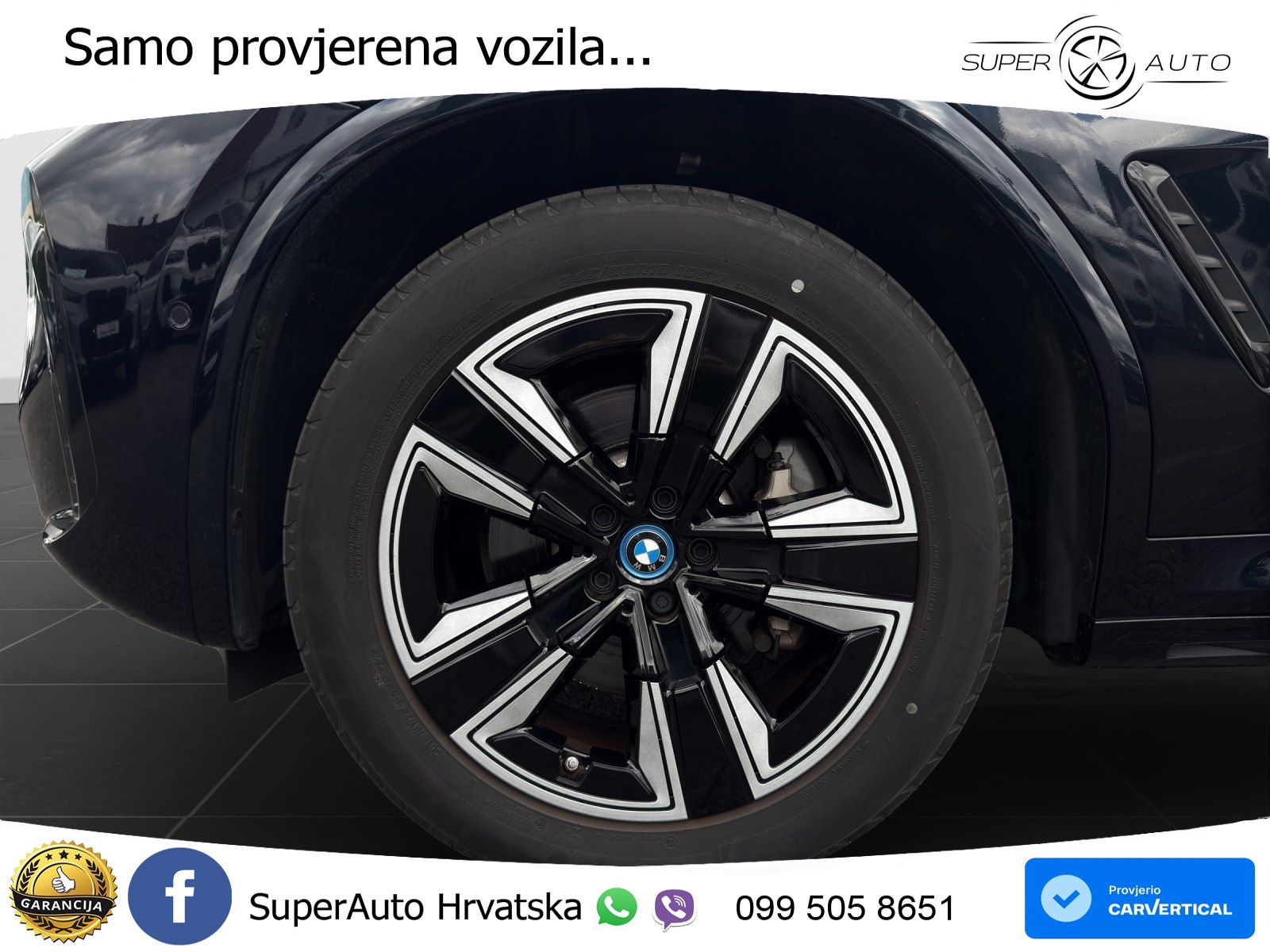 BMW iX3 80 kWh (286 KS)
