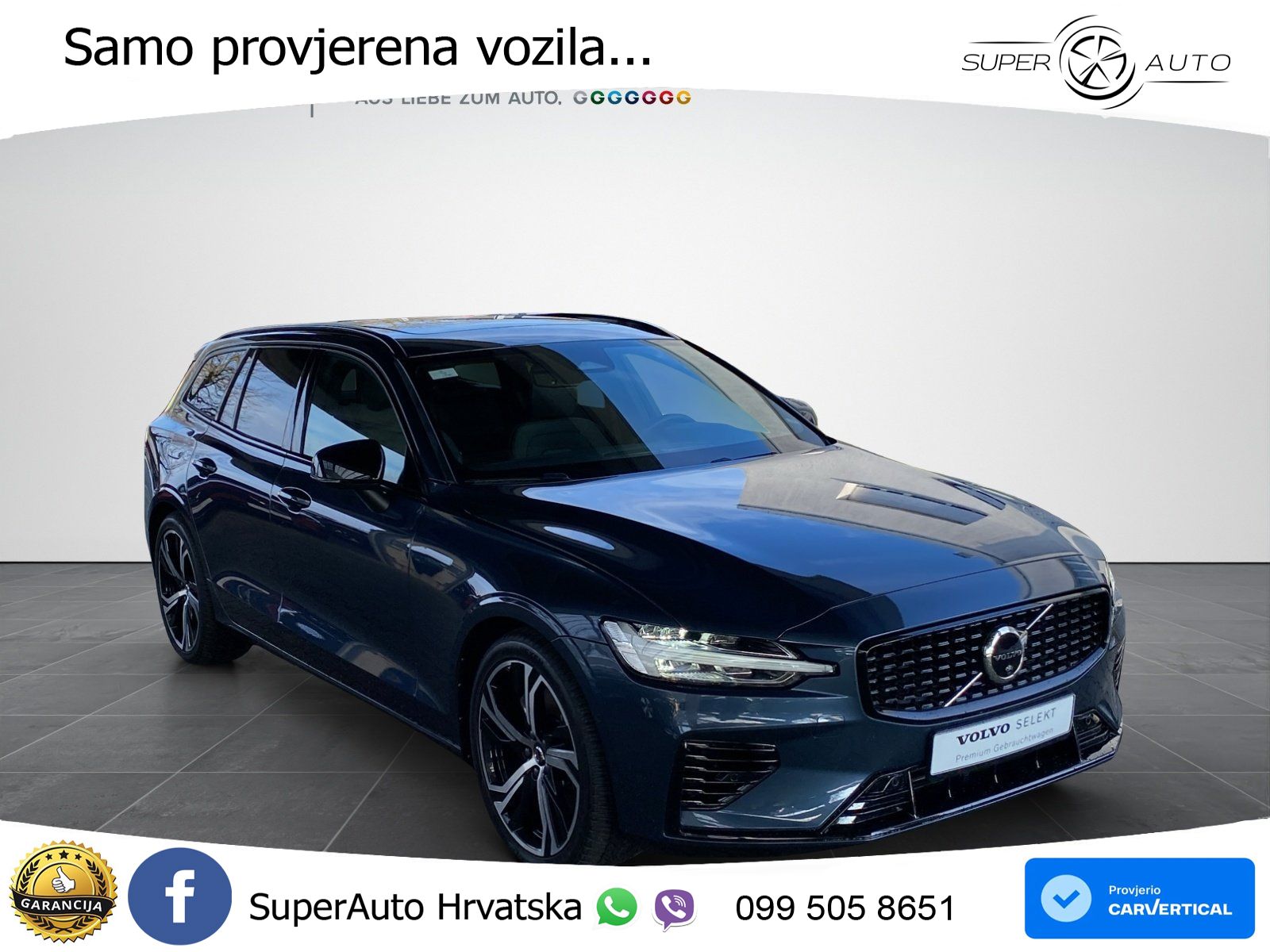 Volvo V60 2.0 T8 AWD Geartronic LED+GR SJED+ACC