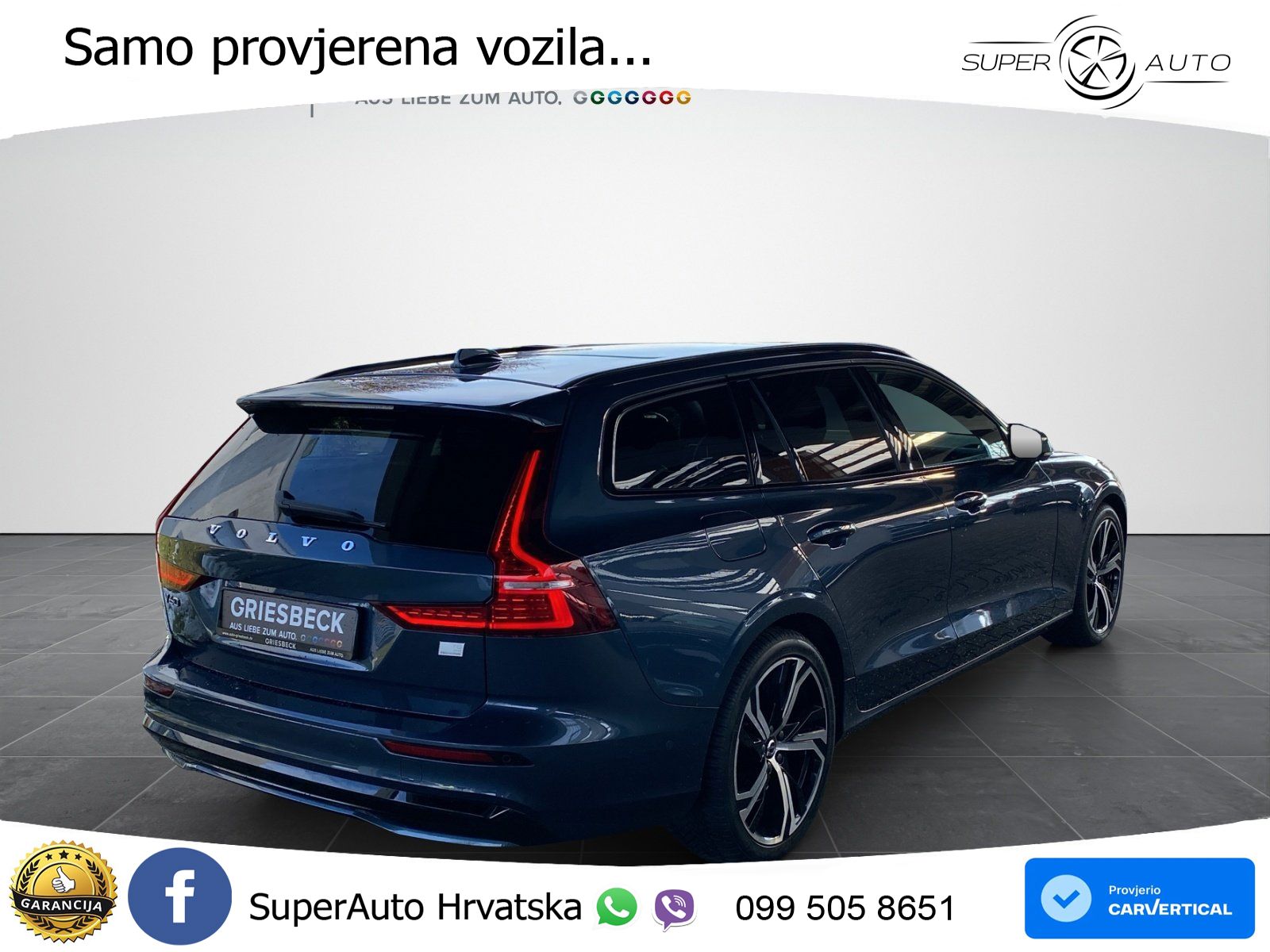 Volvo V60 2.0 T8 AWD Geartronic LED+GR SJED+ACC