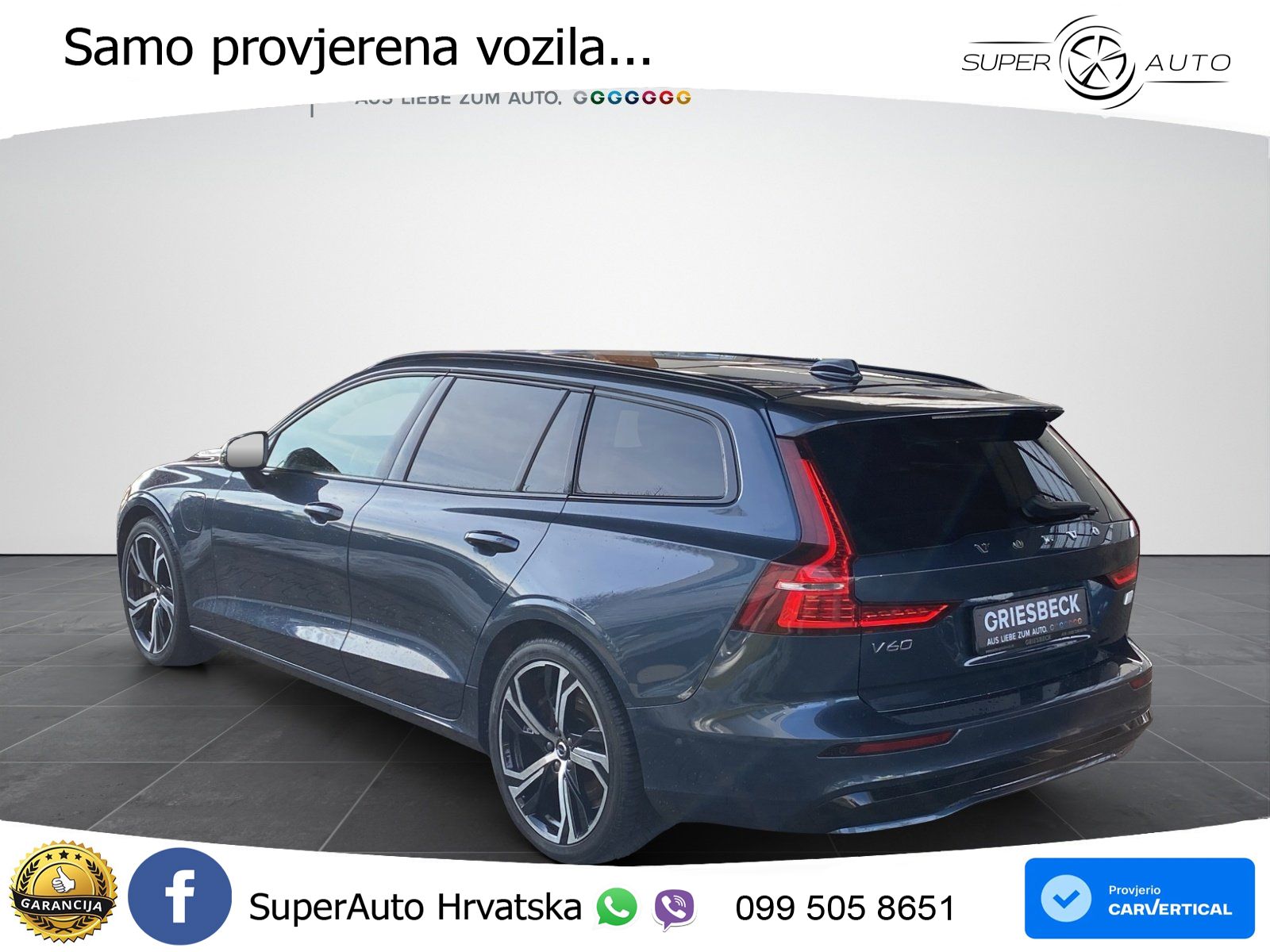 Volvo V60 2.0 T8 AWD Geartronic LED+GR SJED+ACC