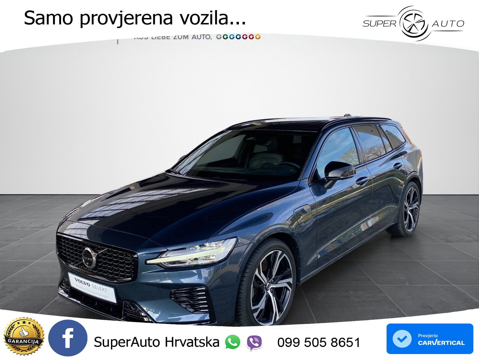 Volvo V60 2.0 T8 AWD Geartronic LED+GR SJED+ACC