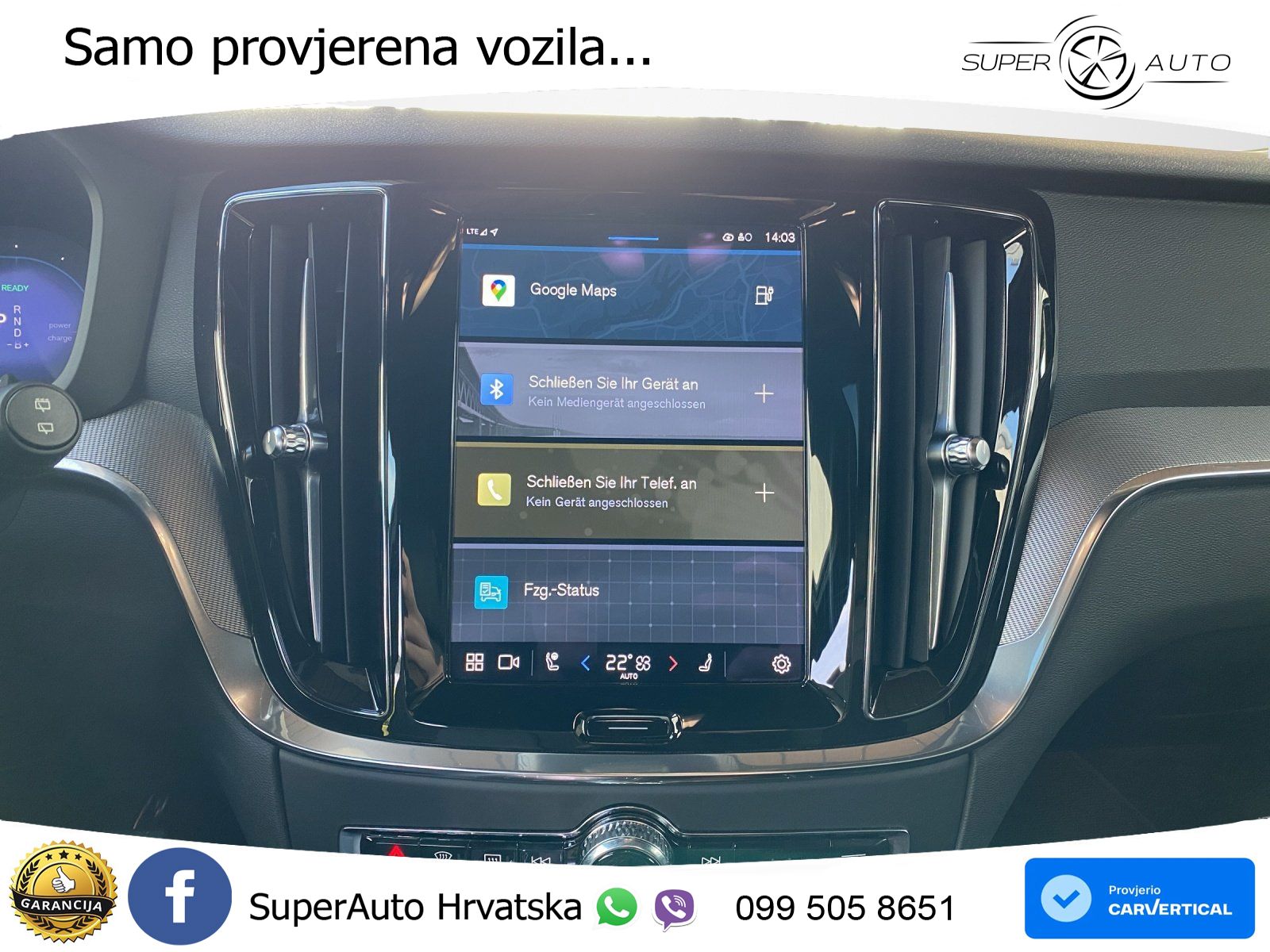 Volvo V60 2.0 T8 AWD Geartronic LED+GR SJED+ACC