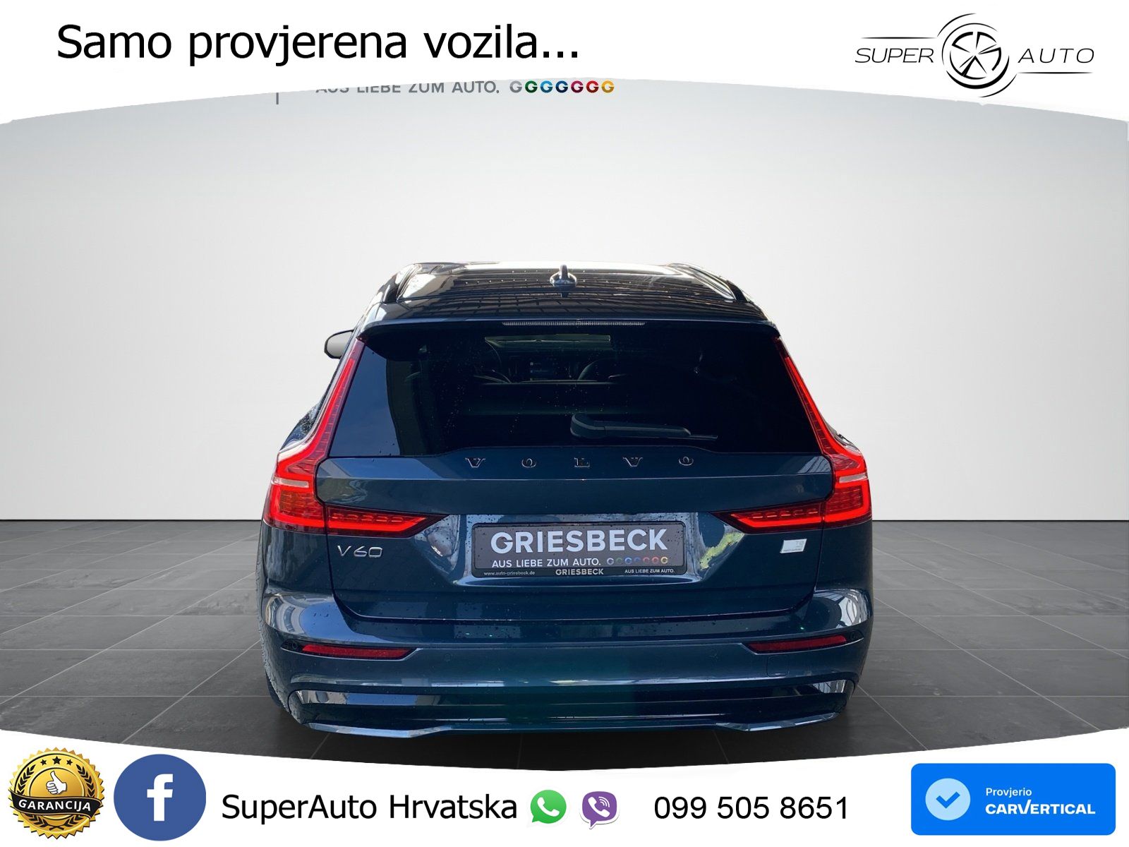 Volvo V60 2.0 T8 AWD Geartronic LED+GR SJED+ACC