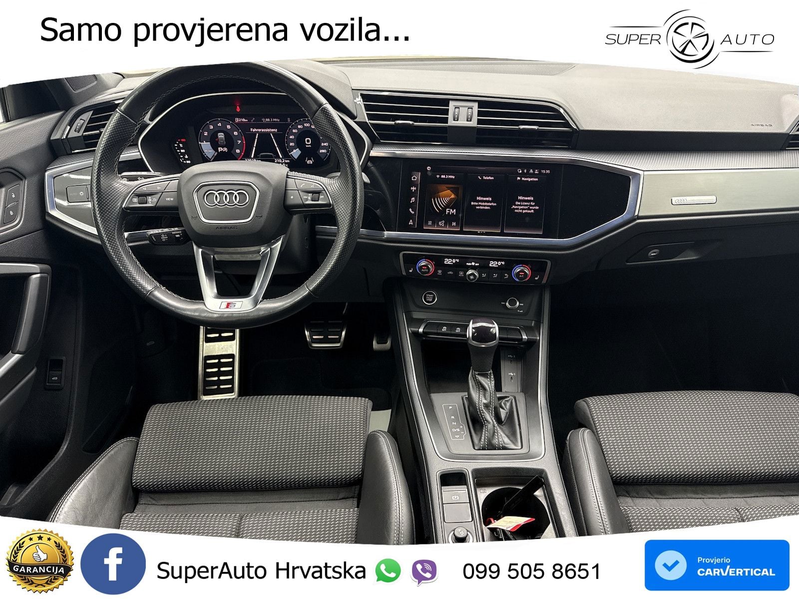 Audi Q3 35 TFSI (150 KS) S tronic S line LED+GR SJED+ACC