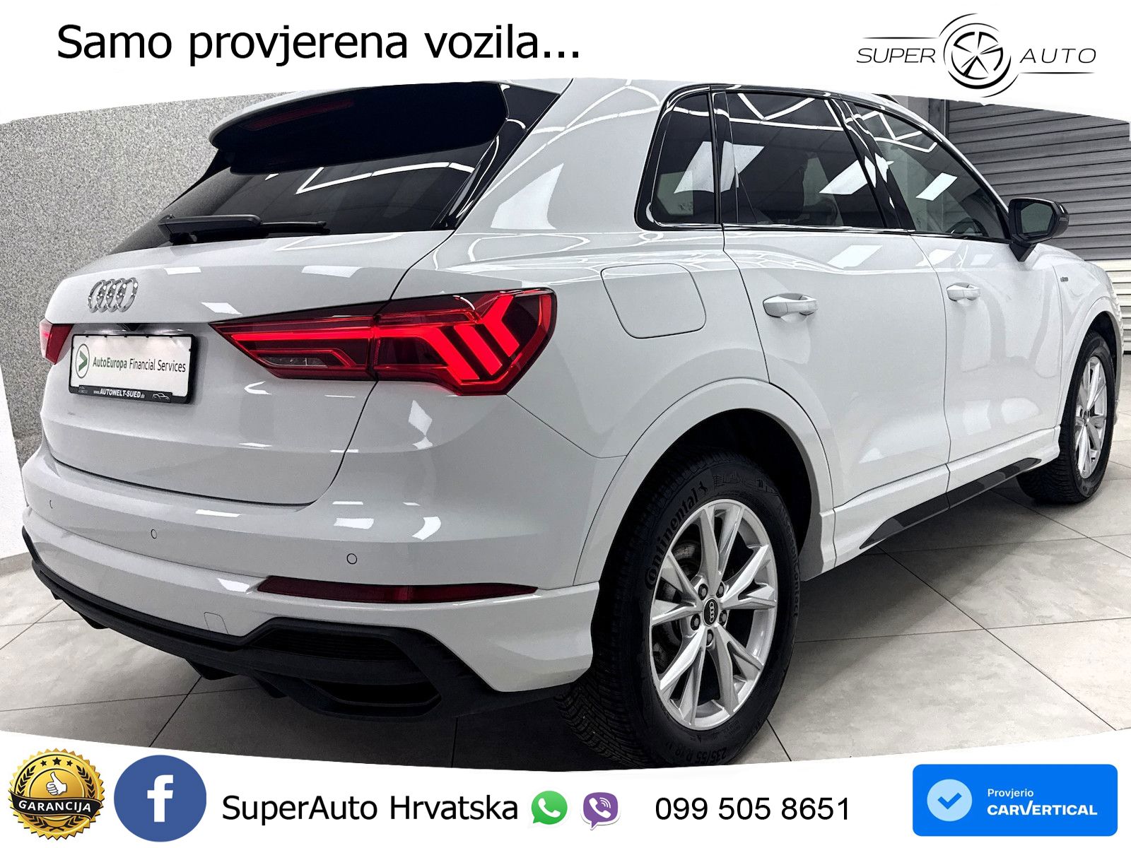 Audi Q3 35 TFSI (150 KS) S tronic S line LED+GR SJED+ACC