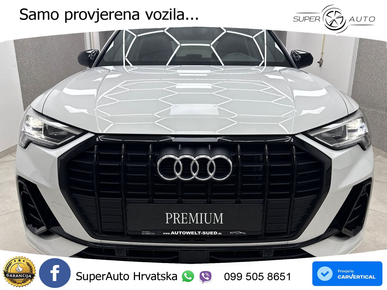 Audi Q3 35 TFSI (150 KS) S tronic S line LED+GR SJED+ACC