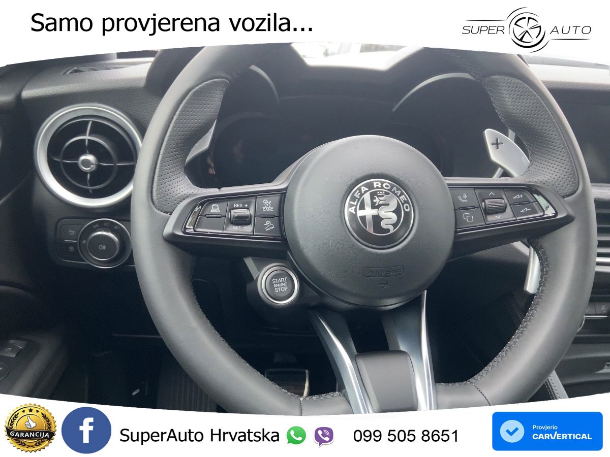 Alfa Romeo Stelvio 2.0 Turbo (280 KS) Q4 Automatic LED+ACC
