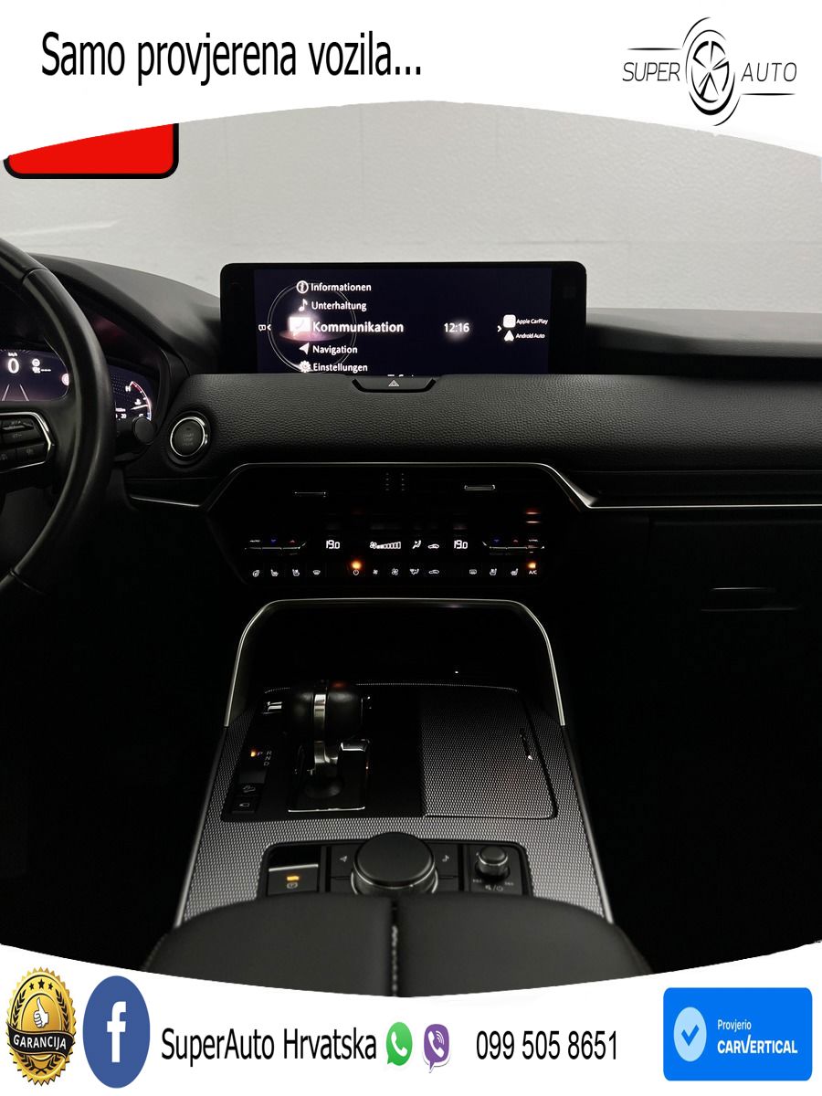 Mazda CX-60 3.3 e-Skyactiv D (254 KS) AWD Automatic ACC+HEAD+4xGR SJED+360+PANO