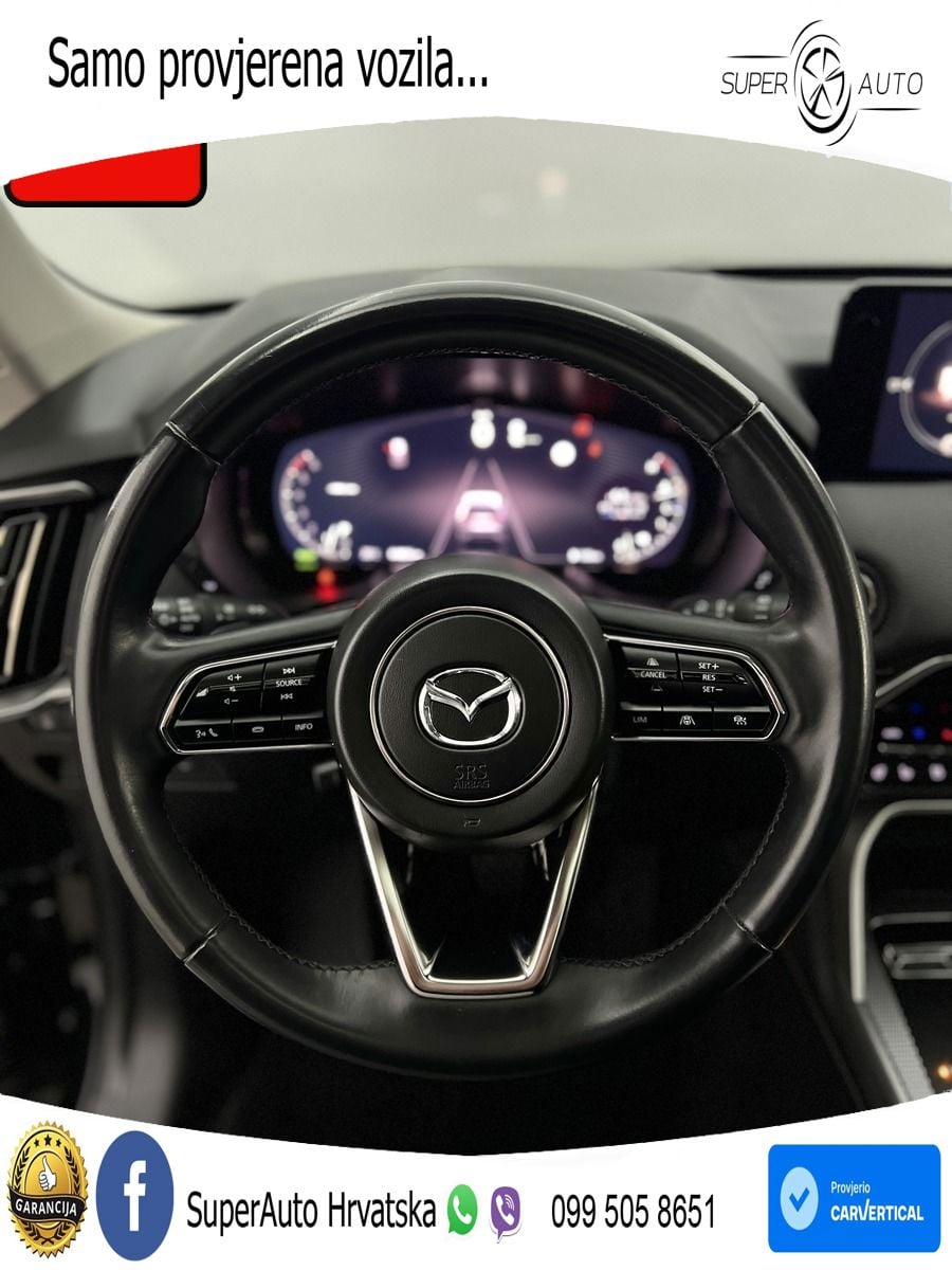 Mazda CX-60 3.3 e-Skyactiv D (254 KS) AWD Automatic ACC+HEAD+4xGR SJED+360+PANO