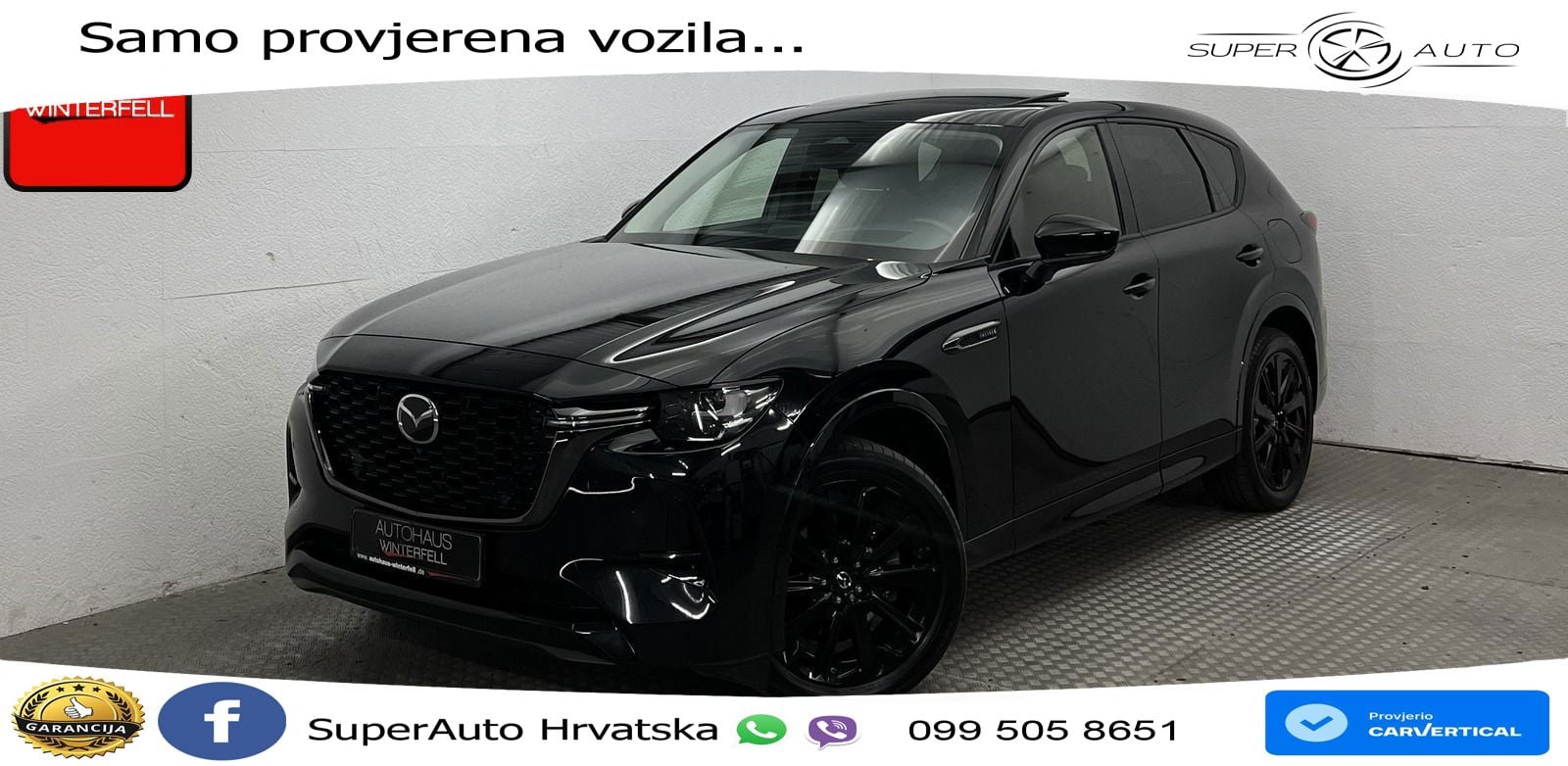 Mazda CX-60 3.3 e-Skyactiv D (254 KS) AWD Automatic ACC+HEAD+4xGR SJED+360+PANO