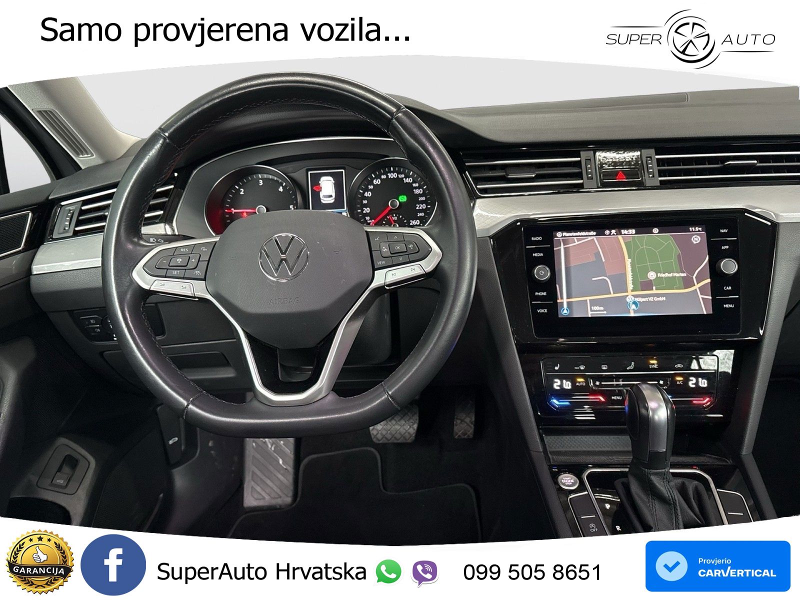 Volkswagen Passat Variant 2.0 TDI (150 KS) DSG Business LED+GR SJED+ACC