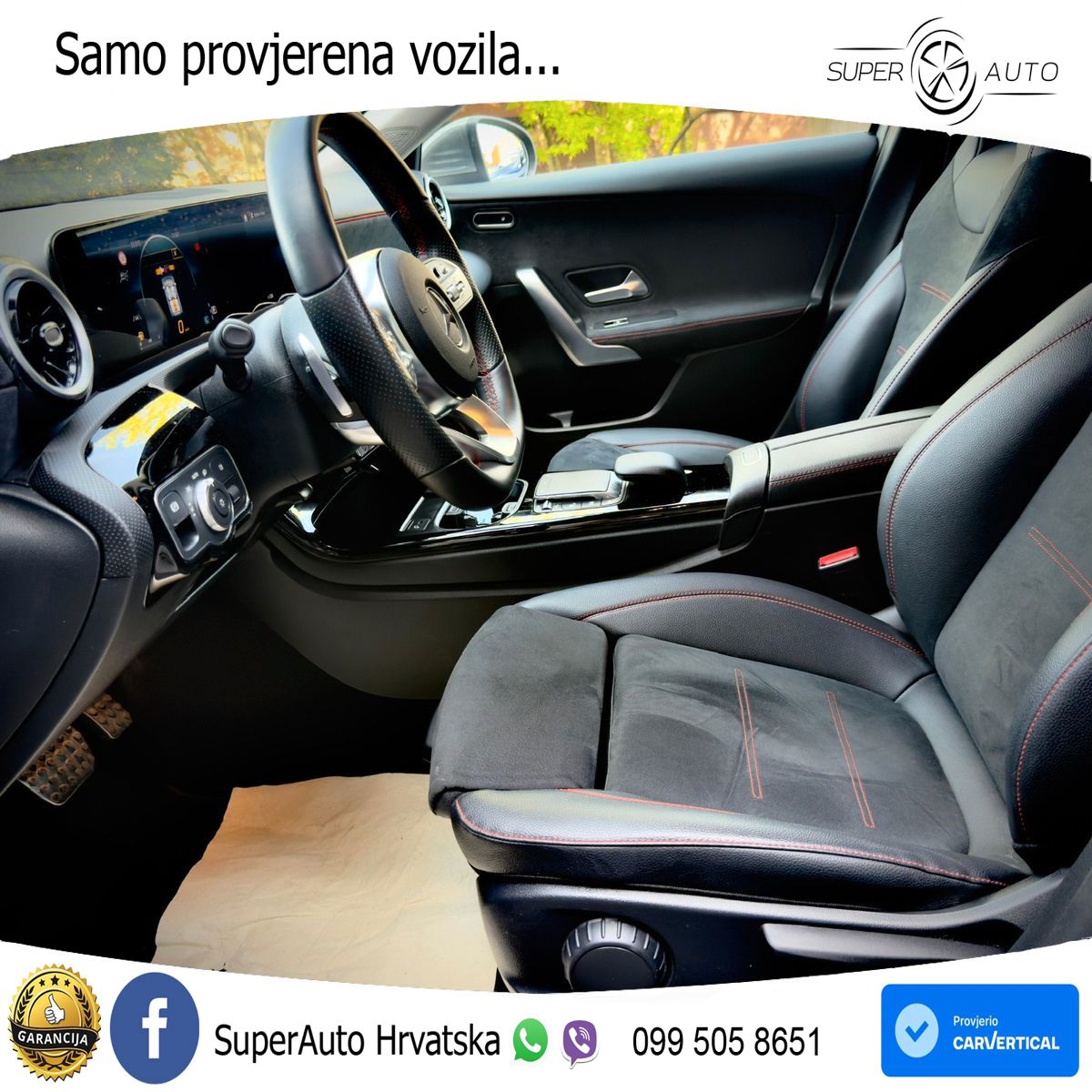 Mercedes-Benz A 220d 8G-DCT AMG LED+GR SJED+ACC