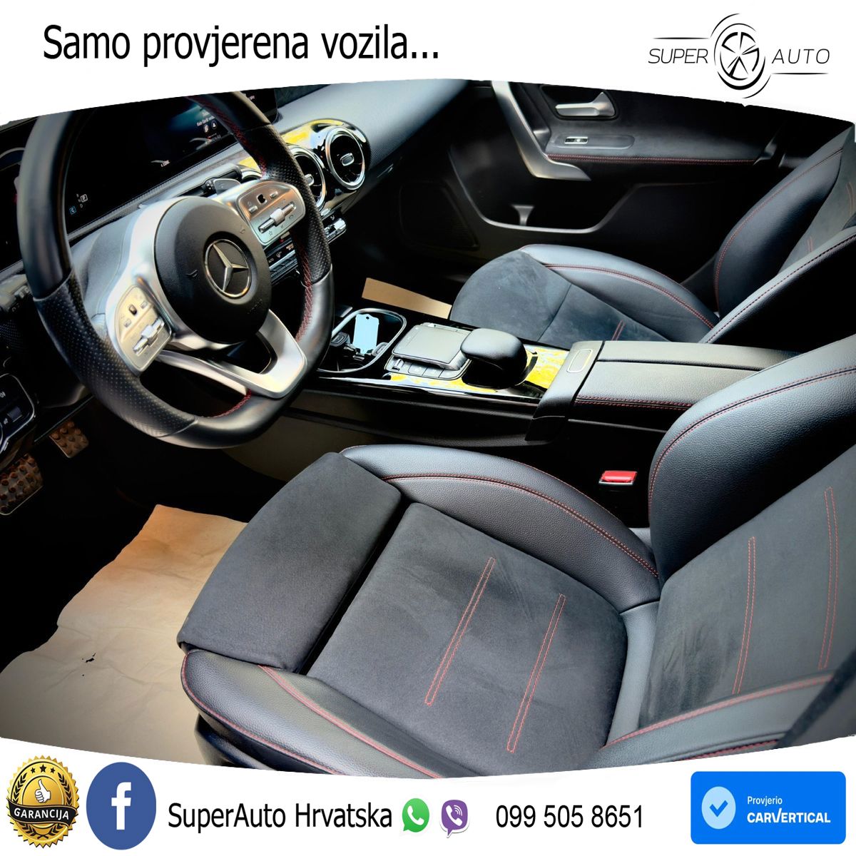 Mercedes-Benz A 220d 8G-DCT AMG LED+GR SJED+ACC