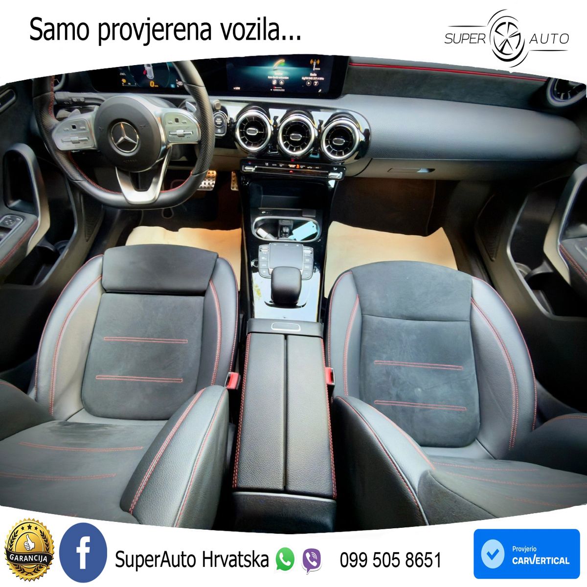Mercedes-Benz A 220d 8G-DCT AMG LED+GR SJED+ACC
