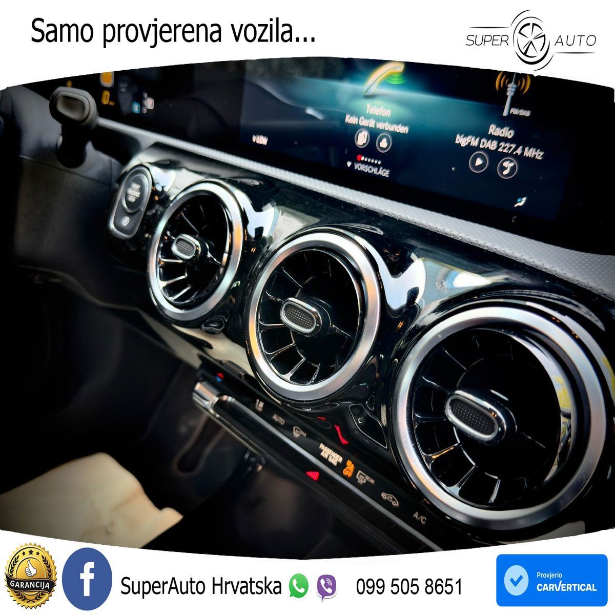 Mercedes-Benz A 220d 8G-DCT AMG LED+GR SJED+ACC
