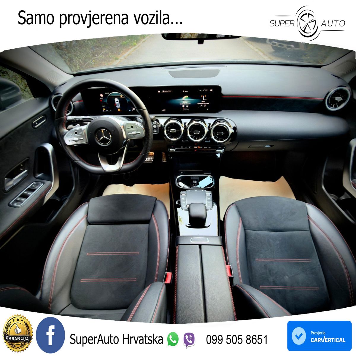 Mercedes-Benz A 220d 8G-DCT AMG LED+GR SJED+ACC