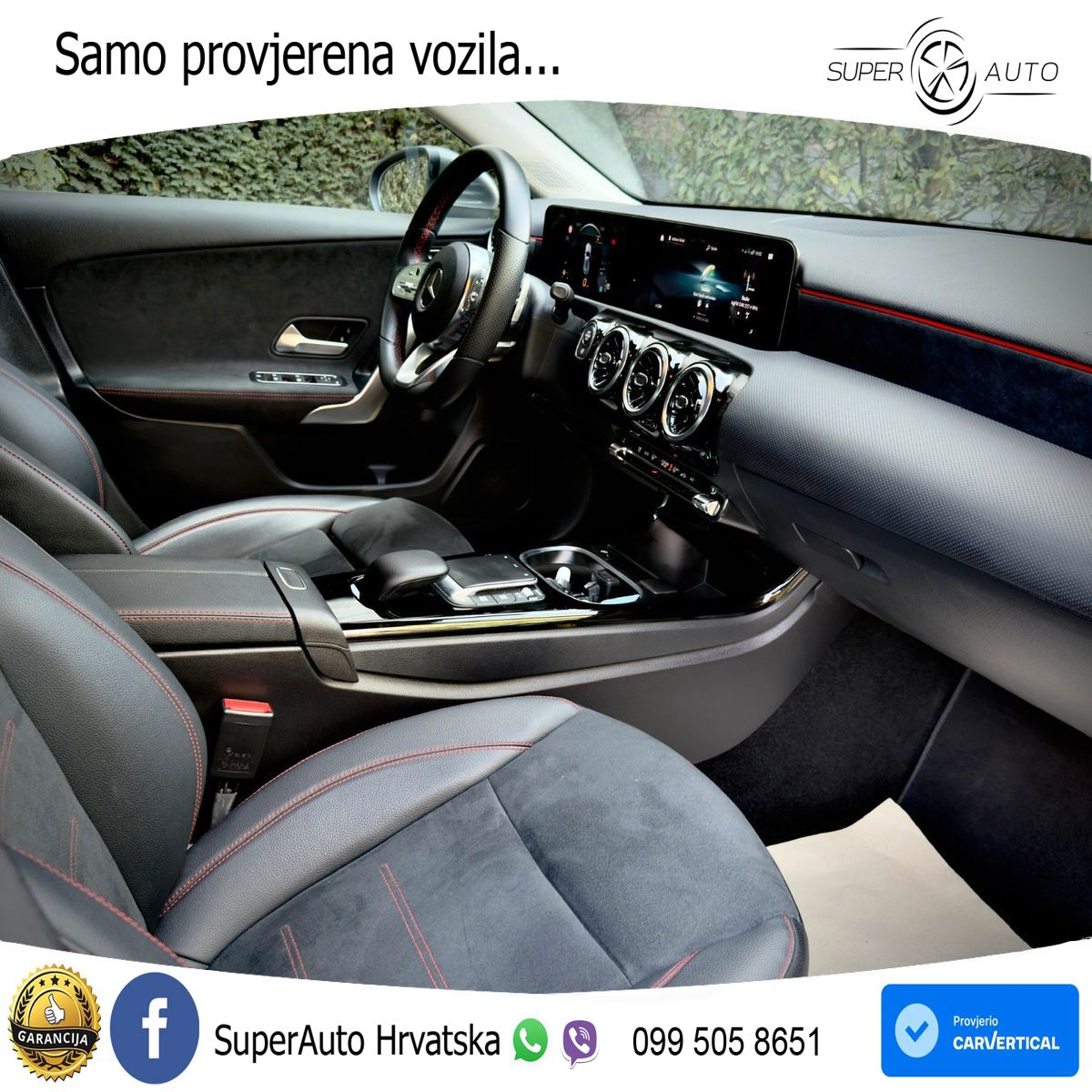 Mercedes-Benz A 220d 8G-DCT AMG LED+GR SJED+ACC
