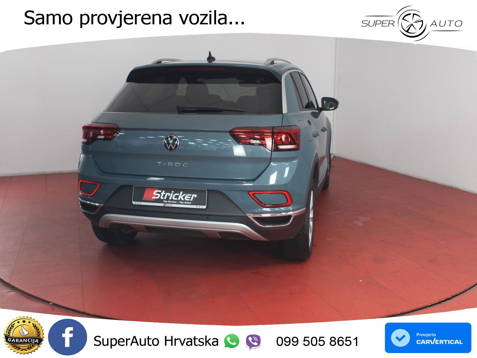 Volkswagen T-Roc I 2.0 TDI (150 KS) DSG LED+GR SJED+ACC