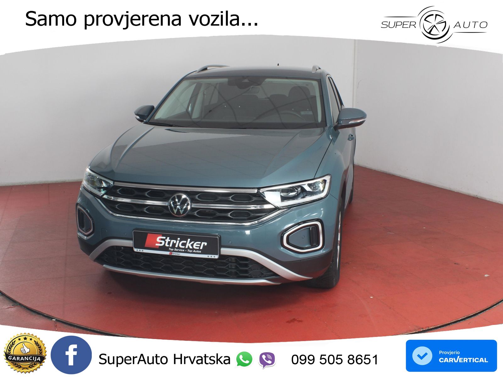 Volkswagen T-Roc I 2.0 TDI (150 KS) DSG LED+GR SJED+ACC