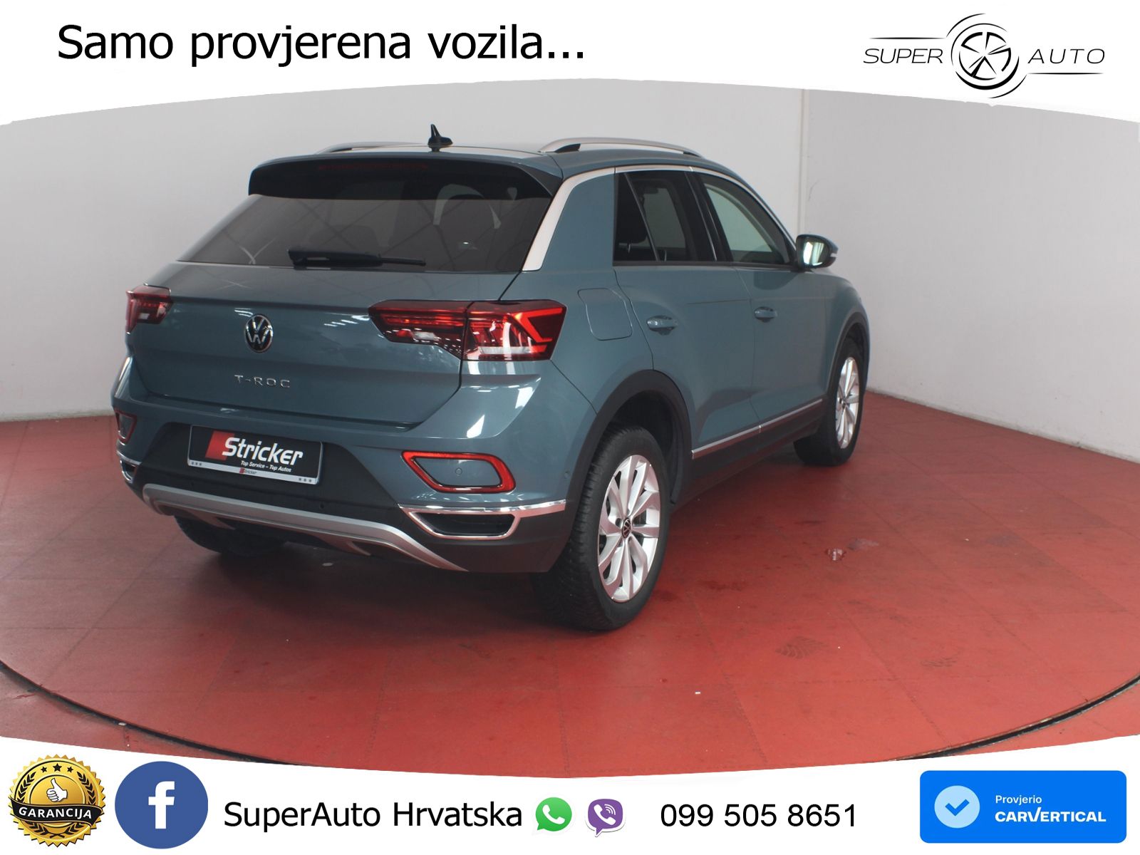 Volkswagen T-Roc I 2.0 TDI (150 KS) DSG LED+GR SJED+ACC