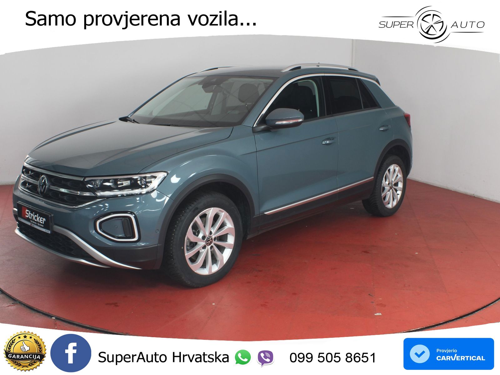 Volkswagen T-Roc I 2.0 TDI (150 KS) DSG LED+GR SJED+ACC