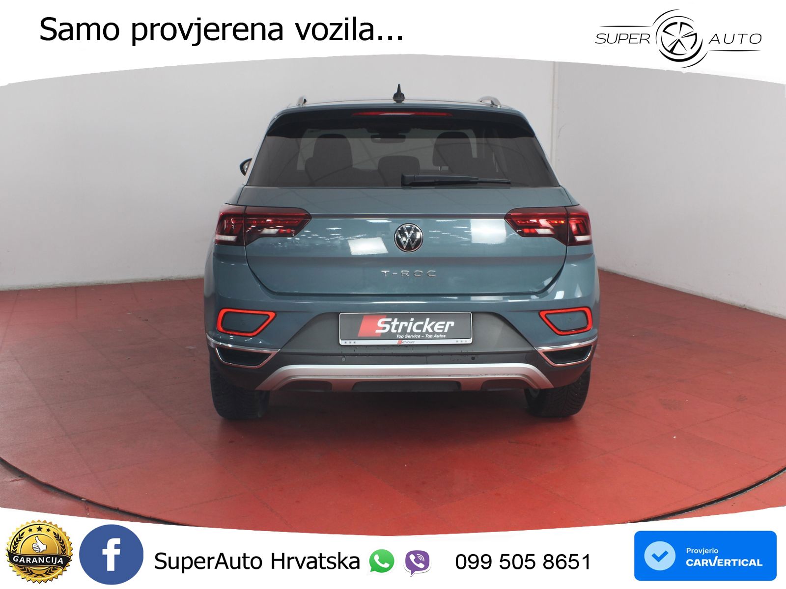 Volkswagen T-Roc I 2.0 TDI (150 KS) DSG LED+GR SJED+ACC