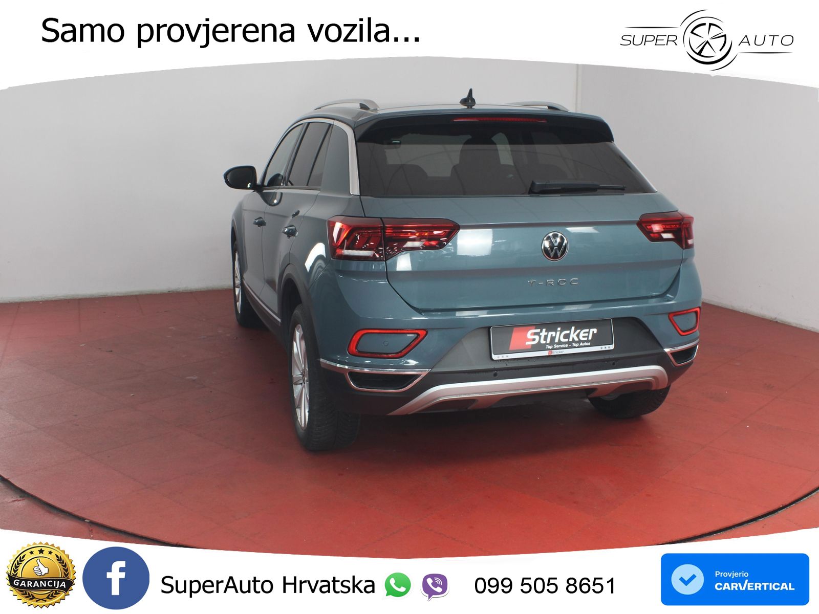 Volkswagen T-Roc I 2.0 TDI (150 KS) DSG LED+GR SJED+ACC