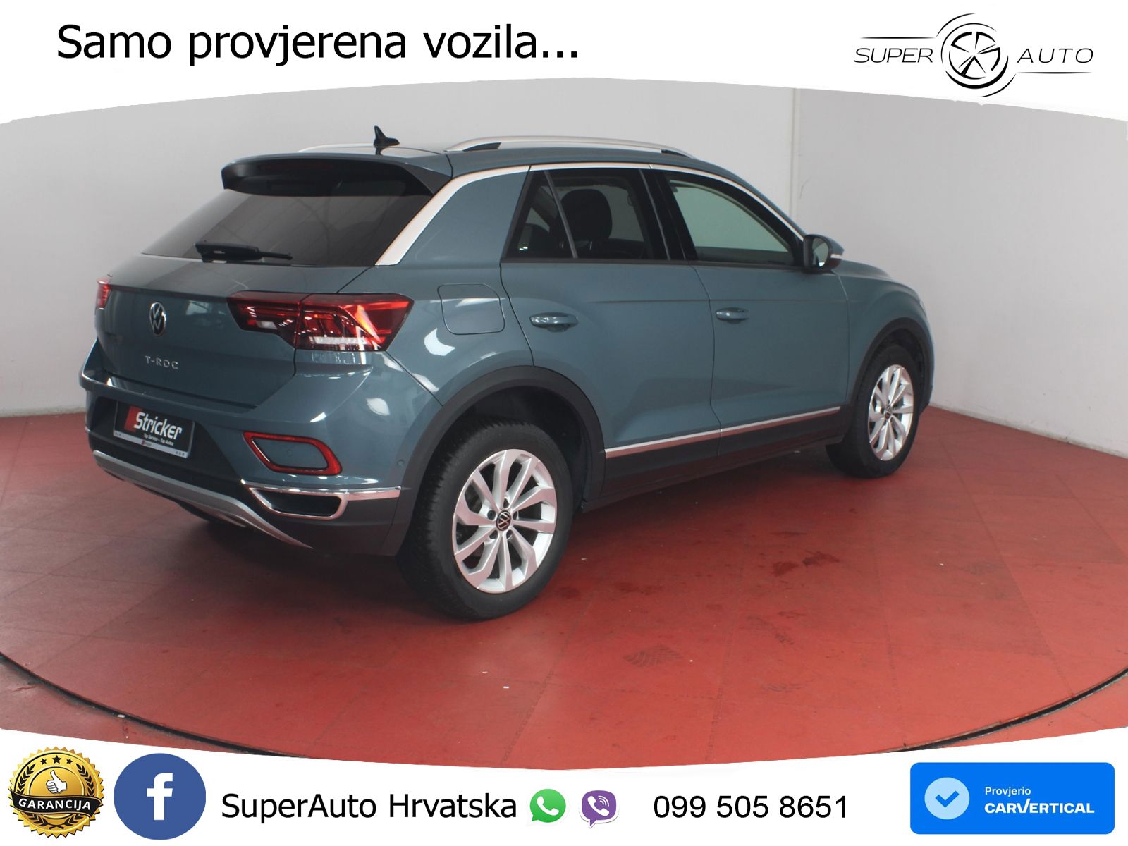 Volkswagen T-Roc I 2.0 TDI (150 KS) DSG LED+GR SJED+ACC