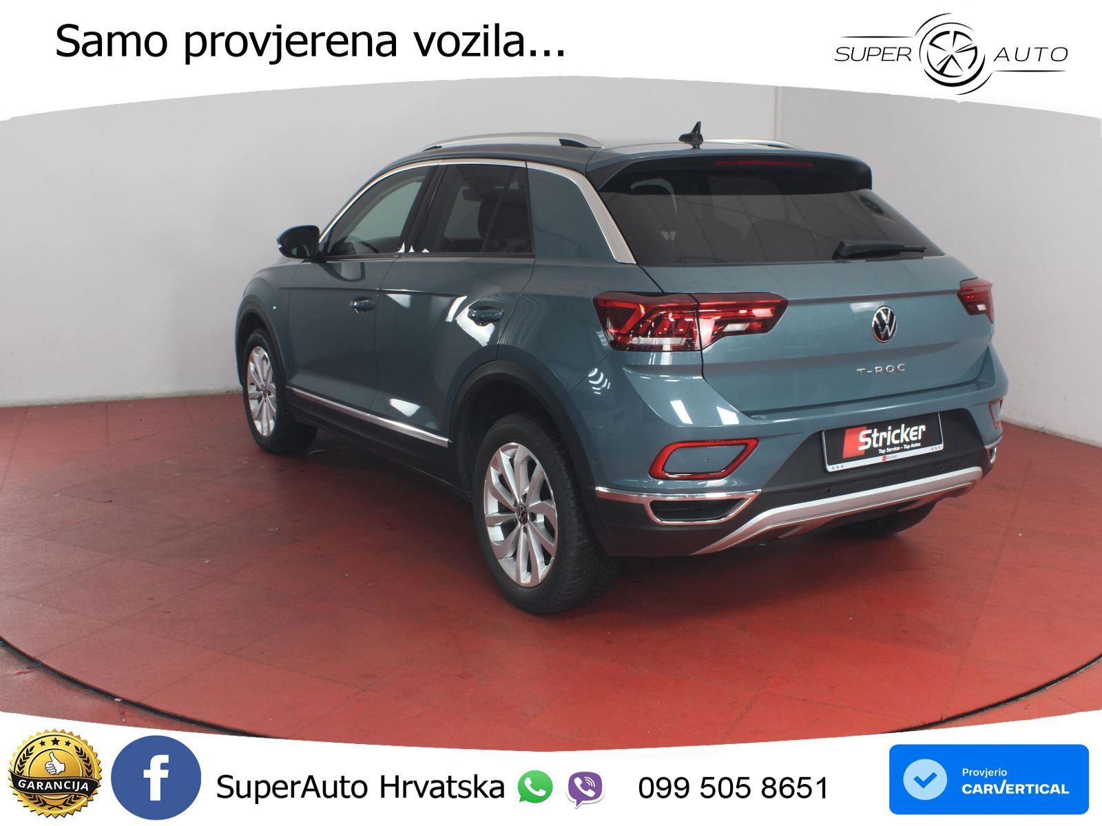Volkswagen T-Roc I 2.0 TDI (150 KS) DSG LED+GR SJED+ACC