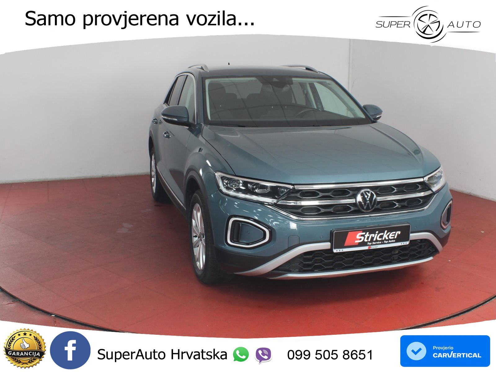 Volkswagen T-Roc I 2.0 TDI (150 KS) DSG LED+GR SJED+ACC