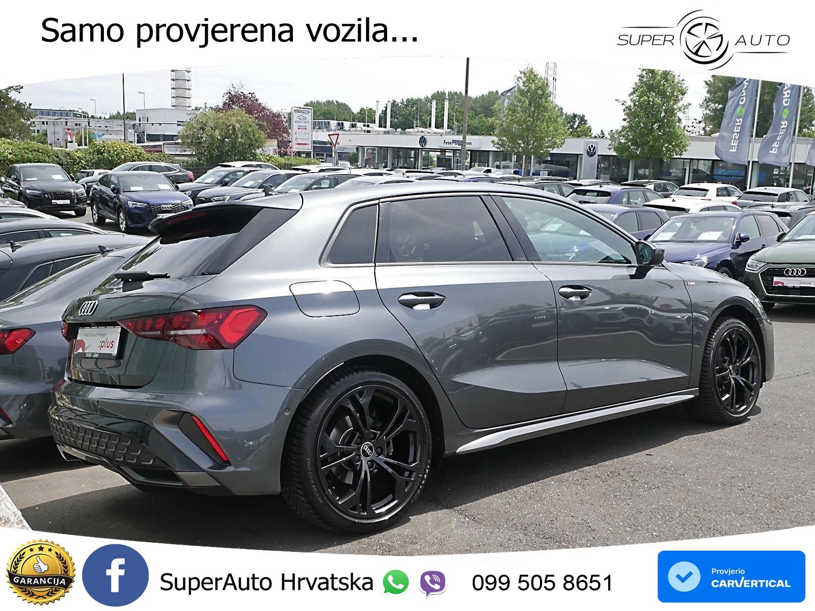 Audi A3 35 TFSI (150 KS) S tronic 2x S line LED+GR SJED+ACC