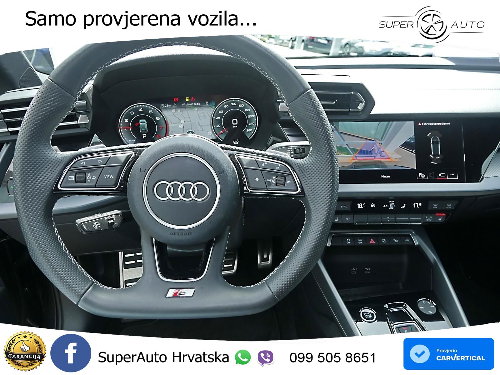 Audi A3 35 TFSI (150 KS) S tronic 2x S line LED+GR SJED+ACC