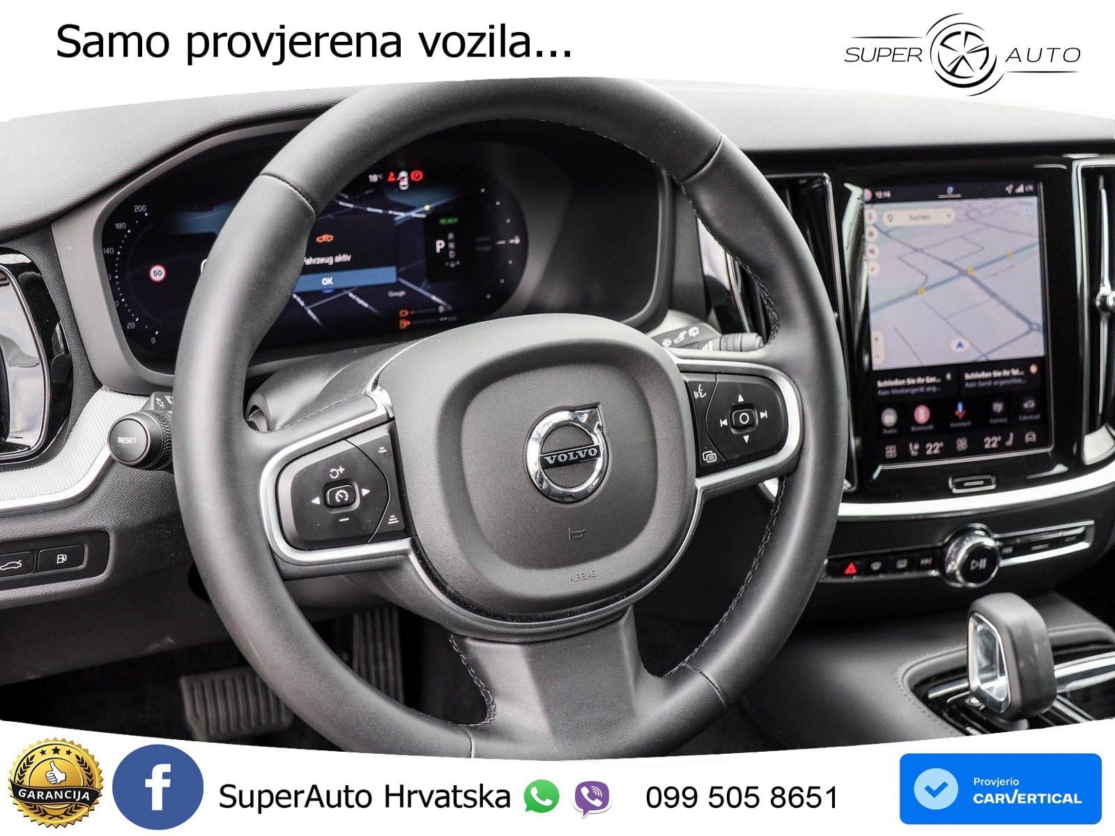 Volvo V60 2.0 T6 AWD Geartronic LED+GR SJED+ACC