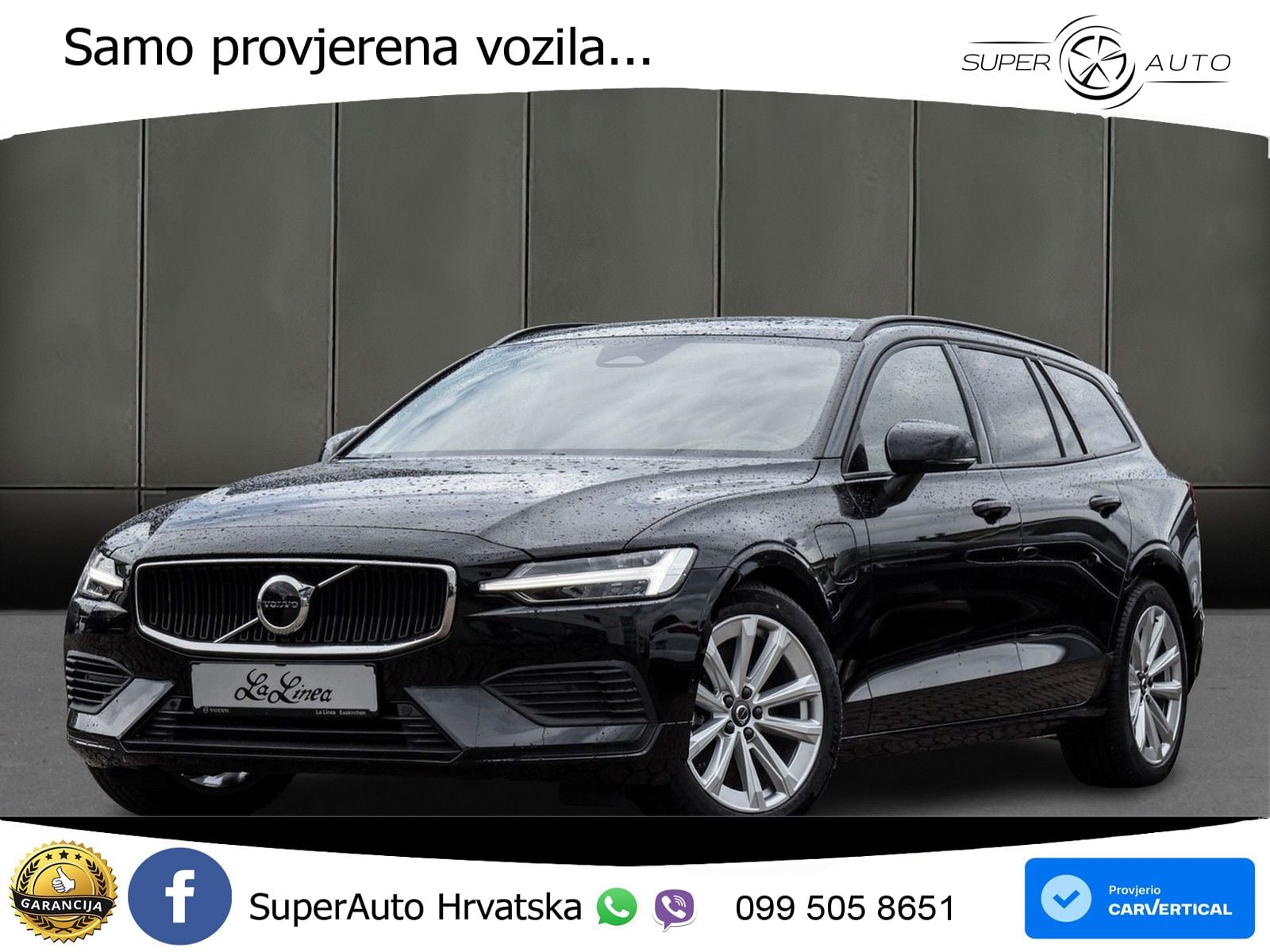 Volvo V60 2.0 T6 AWD Geartronic LED+GR SJED+ACC