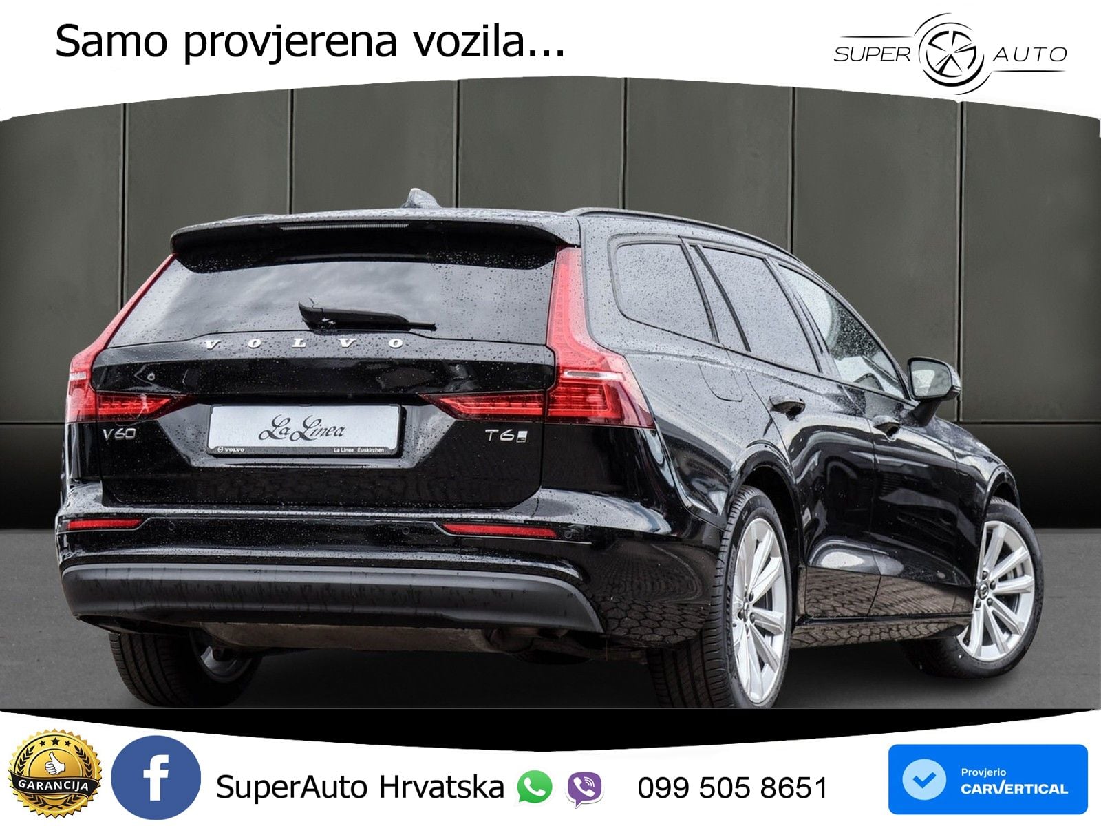 Volvo V60 2.0 T6 AWD Geartronic LED+GR SJED+ACC
