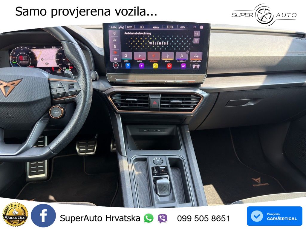 Cupra Formentor 1.4 TSI (245 KS) e-Hybrid DSG VZ LED+GR SJED+ACC