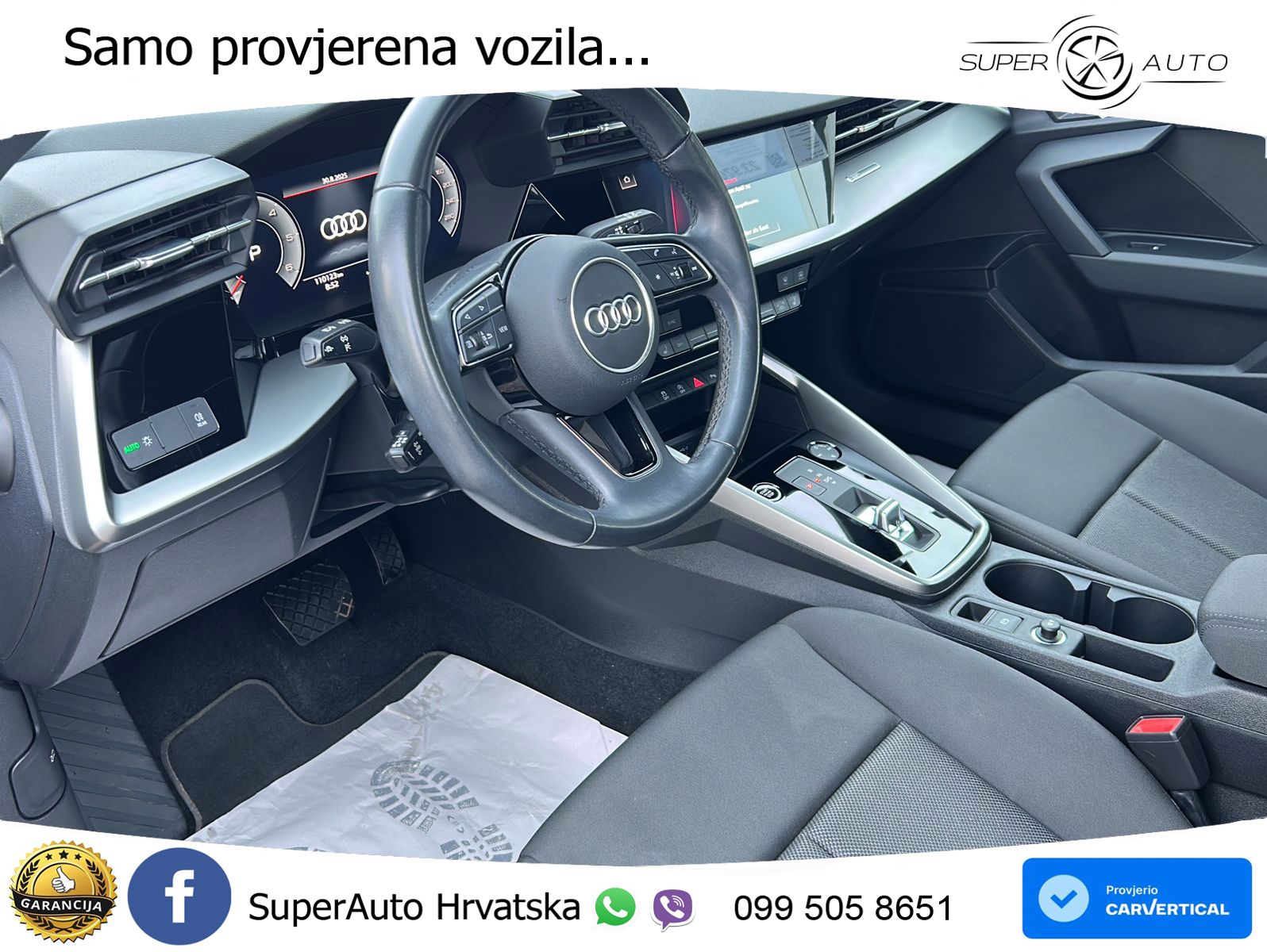 Audi A3 35 TDI (150 KS) S tronic LED+GR SJED+ACC